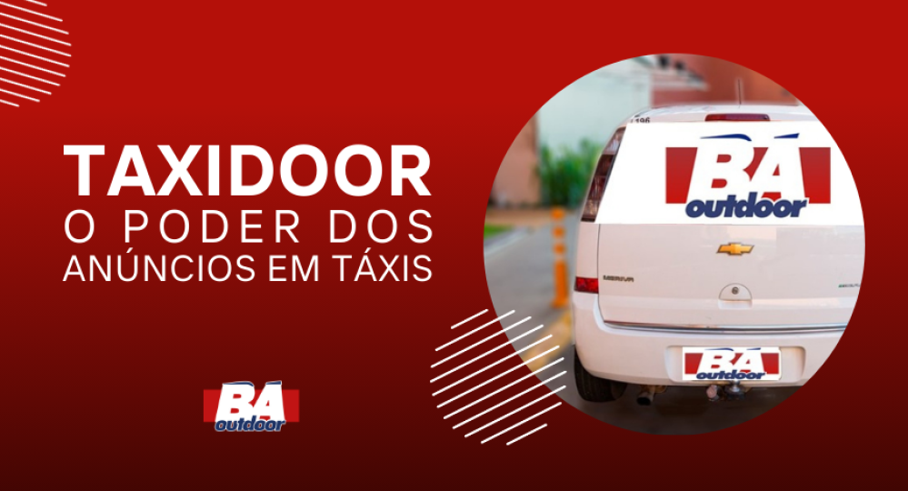 Taxidoor: O Poder dos Anúncios em Táxis